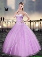 Beautiful Ball Gown Beading Quinceanera Dresses in Lilac