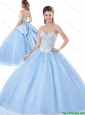 New Arrivals Lavender Quinceanera Dresses with Bowknot