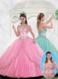 Beautiful Sweetheart Tulle Quinceanera Dresses with Beading 231.52