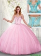 Popular Sweetheart Ball Gown Sweet 16 Dresses with Beading