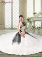 Popular Ruffles and Appliques Quinceanera Gowns with One Shoulder