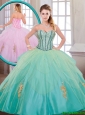 Beautiful Quinceanera Dresses with Beading and Appliques