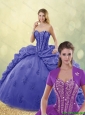 New Arrivals 2016 Sweetheart Quinceanera Gowns with Brush Train