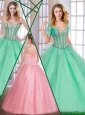 Perfect Exclusive Sweetheart Quinceanera Dresses with Beading