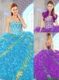 Popular 2016 Sweetheart Quinceanera Gowns in Multi Color