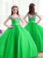 2016 New Style Little Girl Pageant Dresseswith Beading