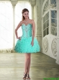 Fashionable Ball Gown Sweetheart Prom Dresses with Mini Length