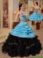 New Arrivals Strapless Quinceanera Gowns with Ruffles and Pick Ups