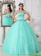 Clearance Green Ball Gown Sweetheart Quinceanera Dresses