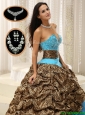 Cheap Sweetheart Sweet 16 Dresses  with Beading and Pick Ups