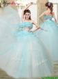 Beautiful Strapless Quinceanera Dresses with Appliques and Ruffles