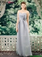 Romantic Empire Sweetheart Prom Dresses with Hand Made Flowers