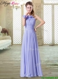 Sweet Empire Halter Top Bridesmaid Dresses in Lavender