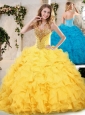 Modern Sweetheart Quinceanera Dresses with Beading and Ruffles