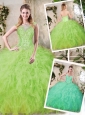 Modest Sweetheart Sweet 16 Dresses with Appliques and Ruffles