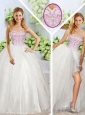Cute Sweetheart Quinceanera Gowns with Beading and High Slit