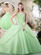 Pretty Sweetheart Quinceanera Dresses in Apple Green