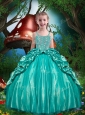 Pretty Straps Beading 2016 Little Girl Pageant Dresses