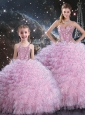 2016 Beautiful Princesita with Quinceanera Dresses with Beading and Ruffles