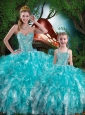 Hot Sale Sweetheart Princesita with Quinceanera Dresses with Beading and Ruffles for Summer