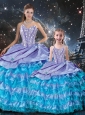 New Arrivals Ball Gown Beading and Ruffled Layers Princesita with Quinceanera Dresses