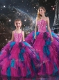 New Style Sweetheart Beading Princesita with Quinceanera Dresses  in Multi Color