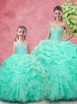 Spring Classical Ball Gown Pick UpsPrincesita with Quinceanera Dresses in Apple Green