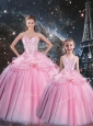 Wonderful Ball Gown Princesita with Quinceanera Dresses with Beading