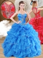 New Arrivals Ball Gown Sweet 16 Gowns Quinceanera Dresses with Beading and Ruffles