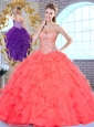 Beautiful Ball Gown Beading and Ruffles Quinceanera Dresses