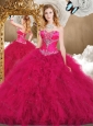 Cute Sweetheart Ball Gown Quinceanera Dresses with Ruffles
