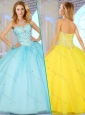 Discount  Sweetheart Quinceanera Dresses with Beading for 2016