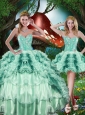 Beautiful Detachable Sweet 16 Quinceanera Dresses with Beading and Ruffles