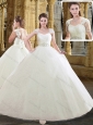 Lovely Straps Cap Sleeves Bowknot Wedding Dresses for Outdoor