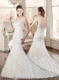 Luxurious Mermaid Sweetheart Wedding Dresses with Lace and Belt