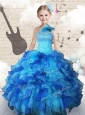 Elegant Beading and Ruffles Mini Quinceanera Dresses in Multi Color