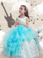 Fashionable Appliques and Ruffles Mini Quinceanera Dresses for 2016