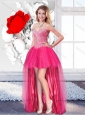 High Low Informal Beautiful Prom Dresses with Straps for 2016