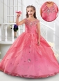 Cute Off the Shoulder Rose Pink Mini Quinceanera Dress with Beading