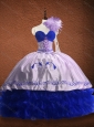 New Arrivals Ruffled Layers and Patterned Quinceanera Dress in Organza and Taffeta