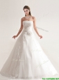 Popular A-line Wedding Dresses with Hand Crafted and Appliques