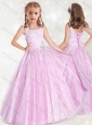 Fashionable Straps Lace Mini Quinceanera  Dress with Beading and Appliques