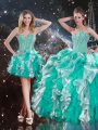 Superior Floor Length Multi-color Quinceanera Gowns Sweetheart Sleeveless Lace Up