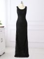Graceful Lace Long Sleeves Floor Length Mother Of The Bride Dress and Lace