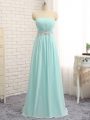 Edgy Appliques and Ruching Quinceanera Court Dresses Apple Green Zipper Sleeveless Floor Length