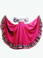 Stunning Hot Pink Ball Gowns Ruffled Layers 15th Birthday Dress Lace Up Taffeta Short Sleeves Floor Length