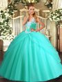 Artistic Sleeveless Lace Up Floor Length Beading and Pick Ups 15 Quinceanera Dress