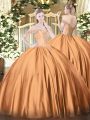 Custom Designed Sleeveless Beading Lace Up Ball Gown Prom Dress