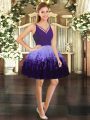 Best Selling V-neck Sleeveless Party Dress Mini Length Ruffles Multi-color Tulle