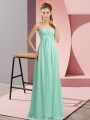 High Quality Apple Green Sweetheart Lace Up Beading Prom Party Dress Sleeveless